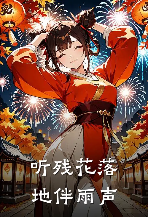 听残花落地伴雨声