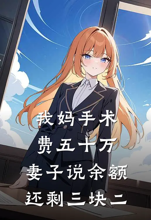 我妈手术费五十万，妻子说余额还剩三块二