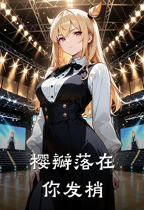 樱瓣落在你发梢